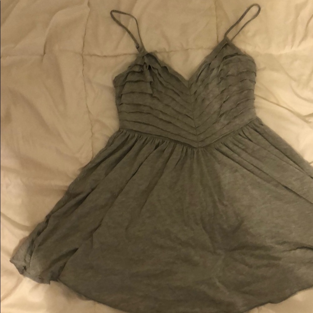 Grey short sundress